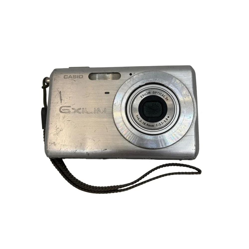 Casio Exilim Digital Camera Lot EX-Z60 Silver EX-S8 Grey Vintage Untested